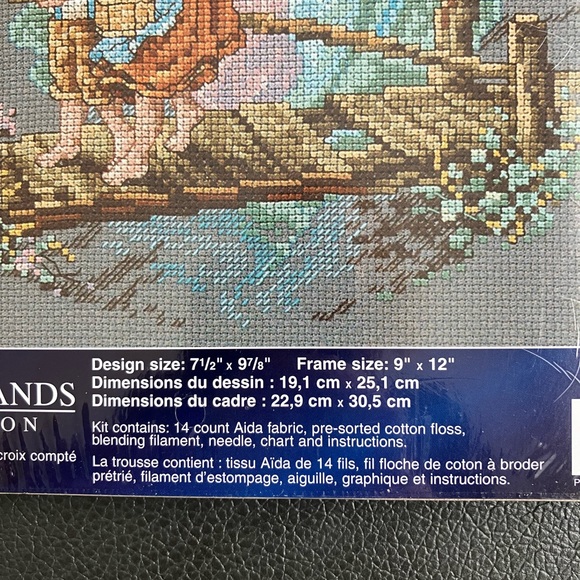 Janlynn Guardian Angel Counted Cross Stitch Kit - Picture 4 of 4